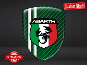 Fiat Abarth Pegatina Silicona Pro Máximo Diseño Estilo Estiloso